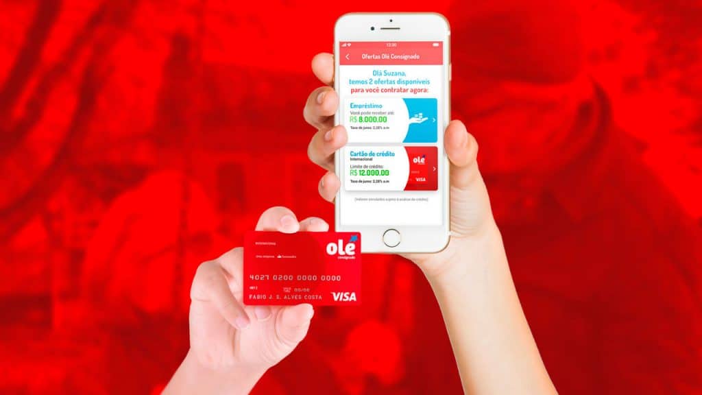 Cartão Consignado Olé solicitação